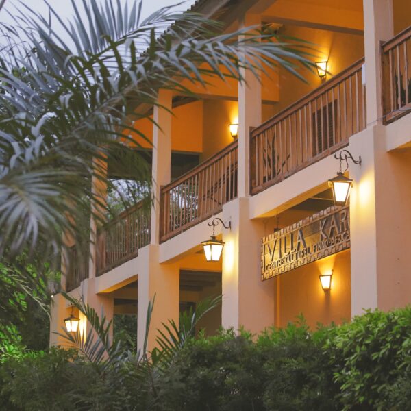 Villa Karo and its surroundings